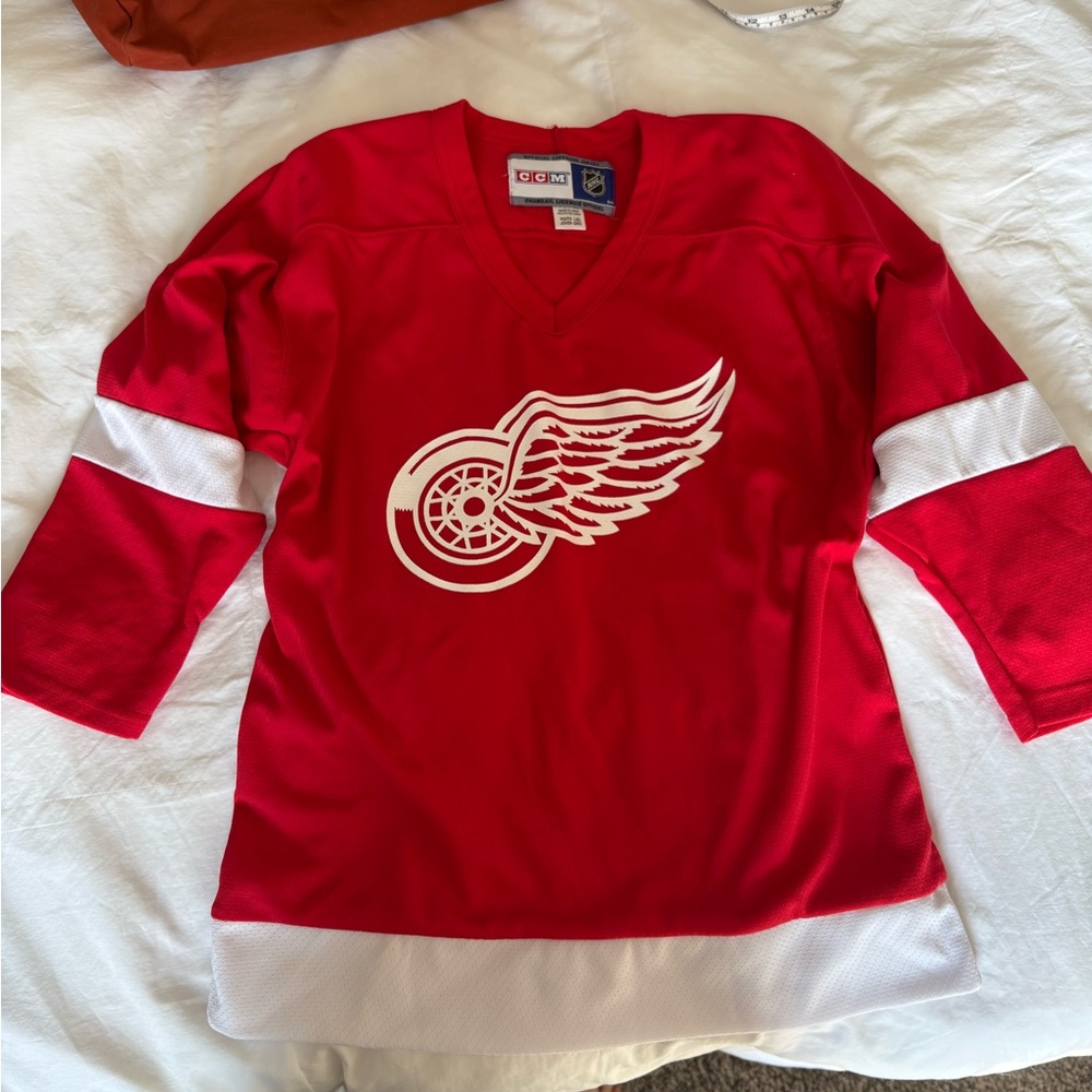 Detroit Redwings NHL CCM Licensed Jersey